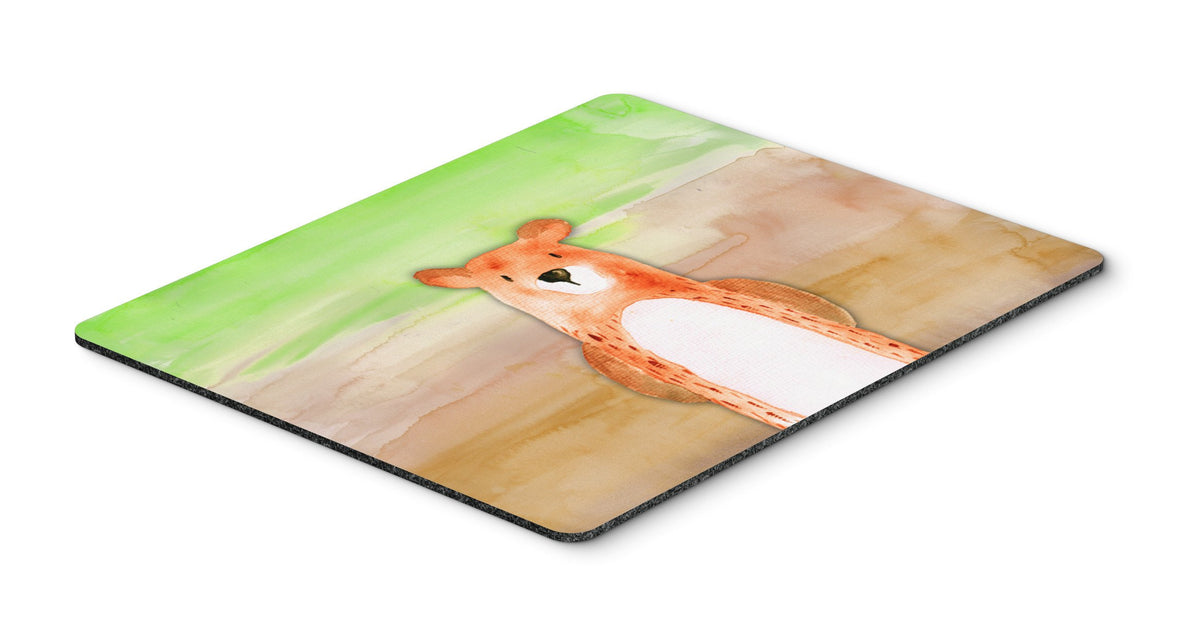 Bear Watercolor Mouse Pad, Hot Pad or Trivet BB7434MP by Caroline&#39;s Treasures