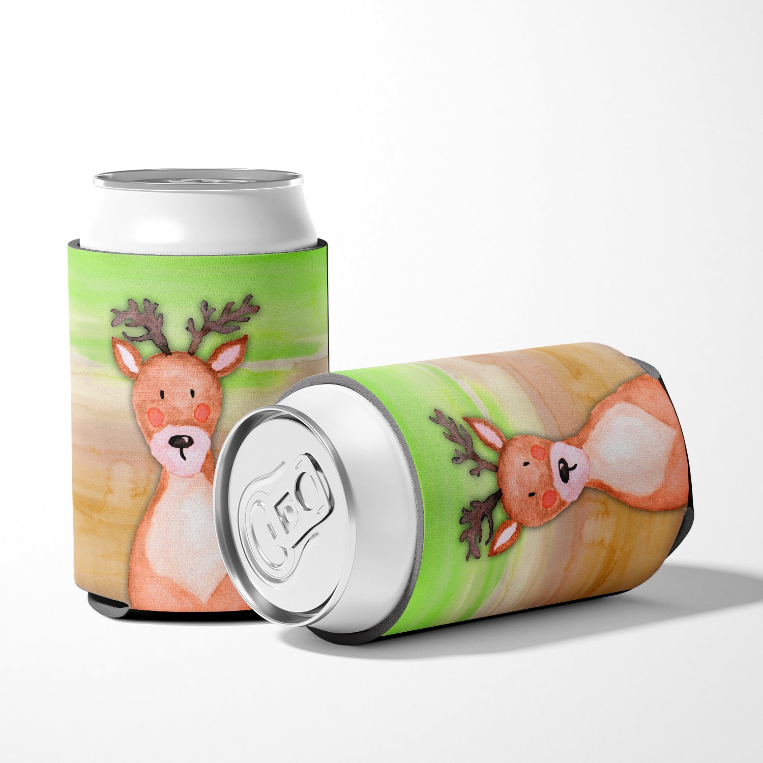 Deer Watercolor Can or Bottle Hugger BB7435CC