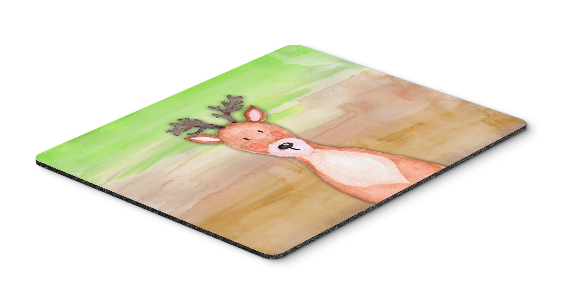 Deer Watercolor Mouse Pad, Hot Pad or Trivet BB7435MP by Caroline's Treasures