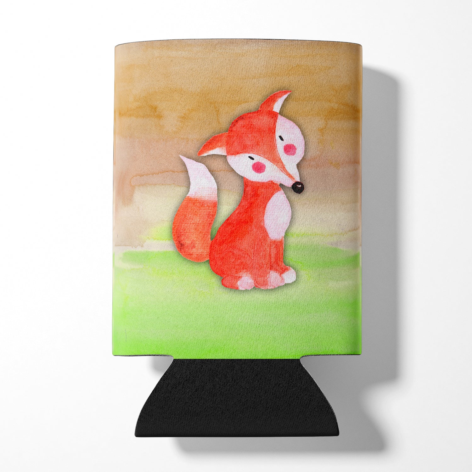 Fox Watercolor Can or Bottle Hugger BB7436CC  the-store.com.