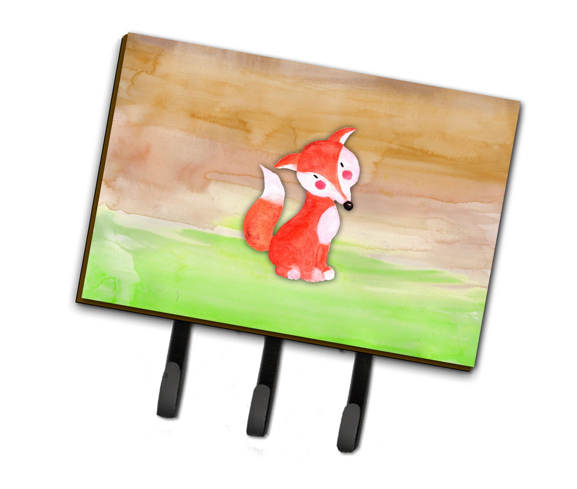 Fox Watercolor Leash or Key Holder BB7436TH68