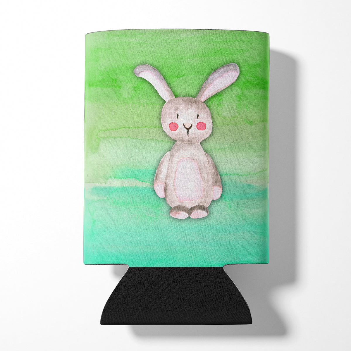 Bunny Rabbit Watercolor Can or Bottle Hugger BB7437CC
