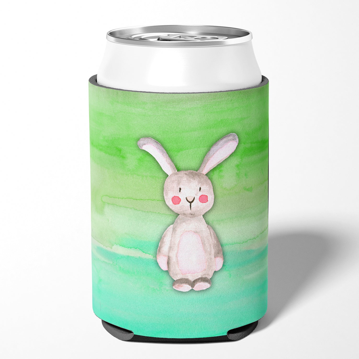 Bunny Rabbit Watercolor Can or Bottle Hugger BB7437CC  the-store.com.