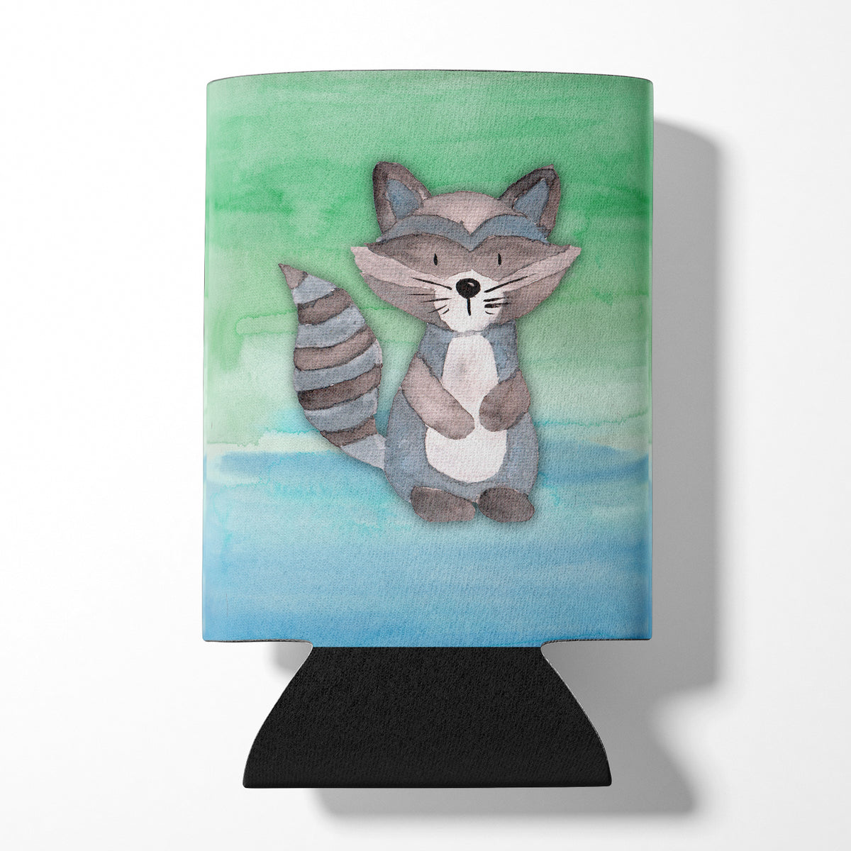 Raccoon Watercolor Can or Bottle Hugger BB7438CC  the-store.com.
