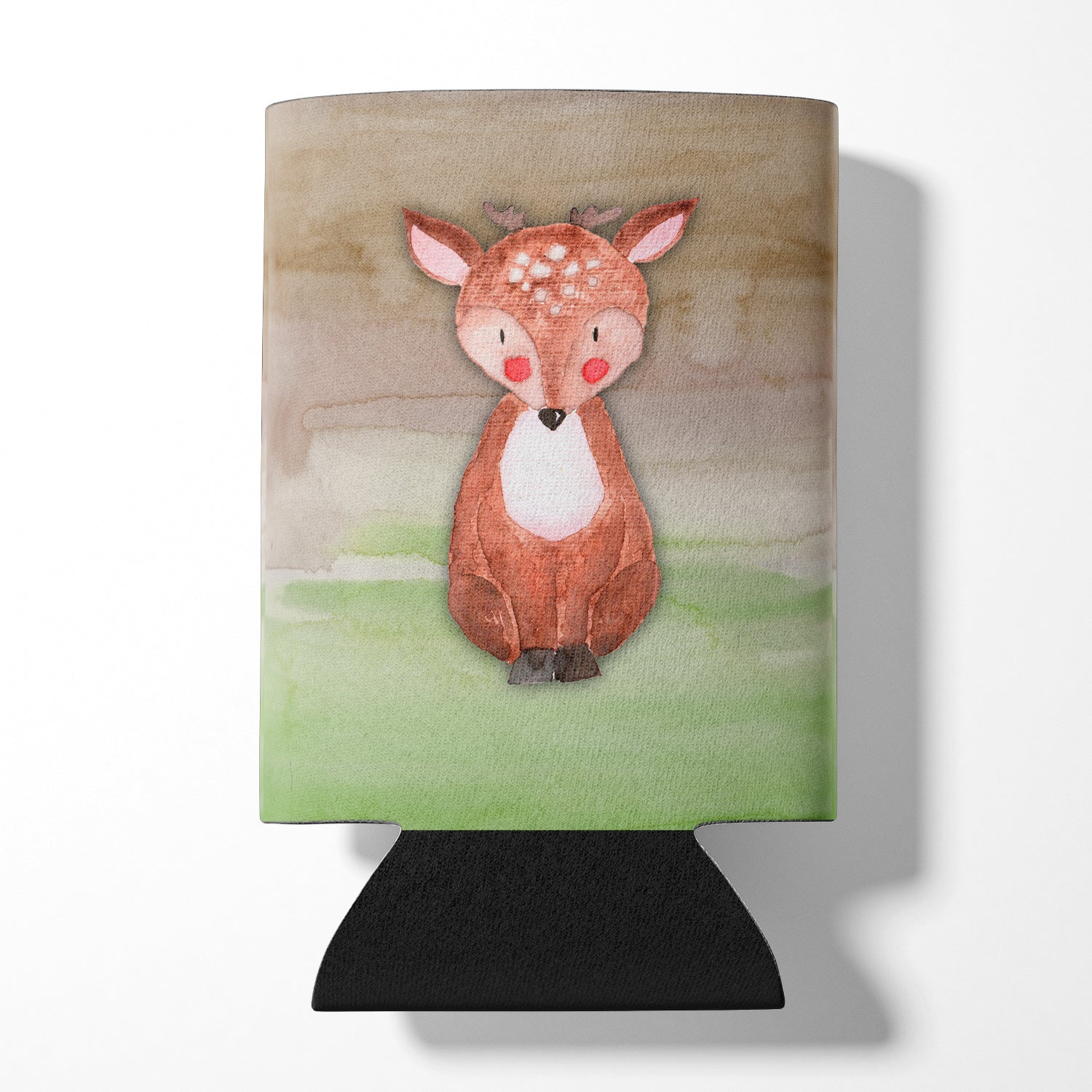 Baby Deer Watercolor Can or Bottle Hugger BB7442CC  the-store.com.