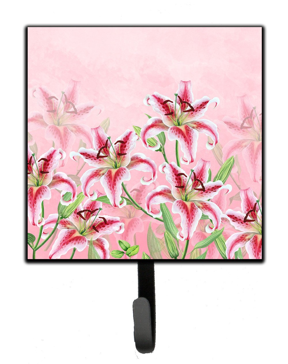 Pink Lillies Leash or Key Holder BB7446SH4 by Caroline&#39;s Treasures