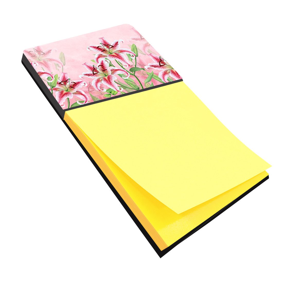 Pink Lillies Sticky Note Holder BB7446SN by Caroline's Treasures