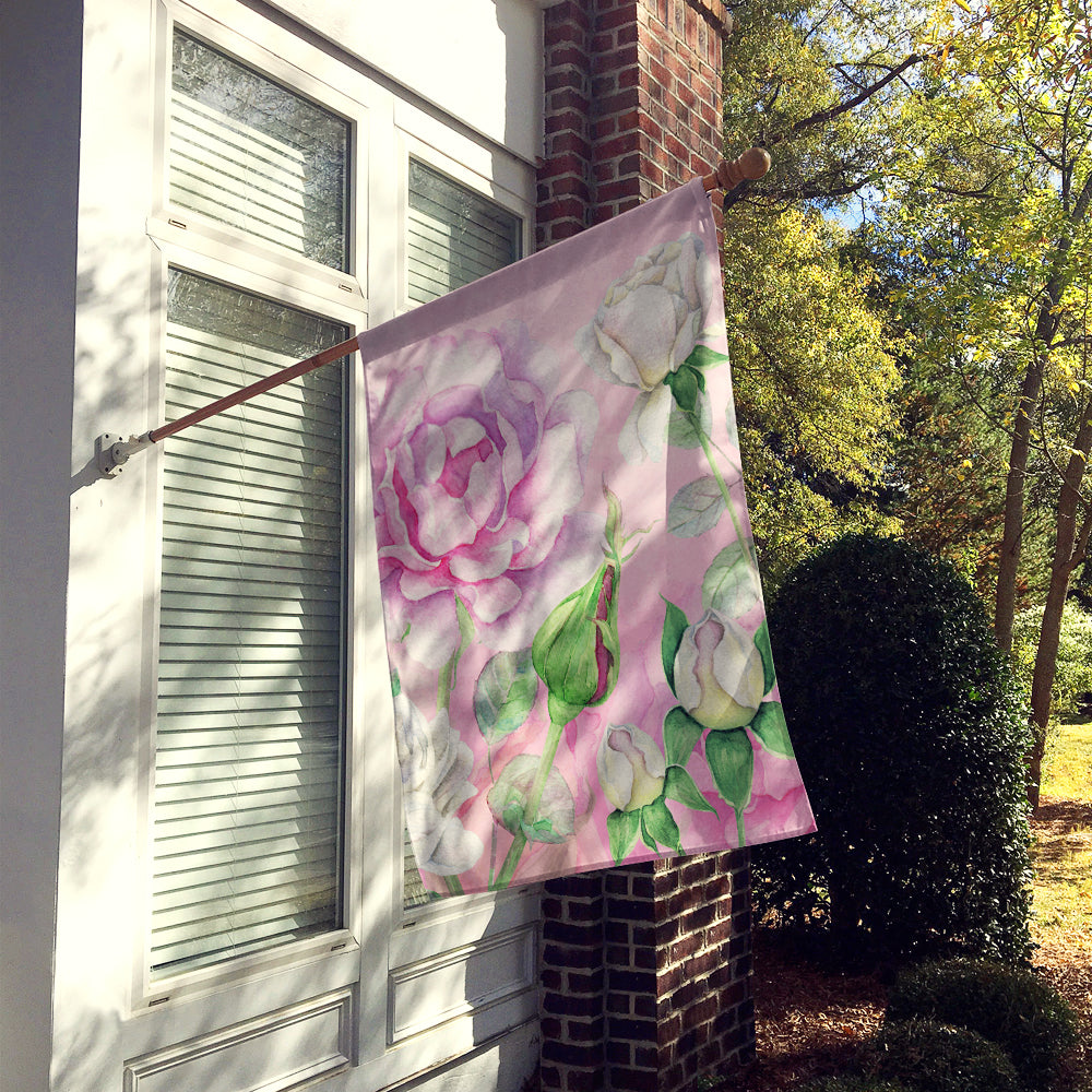 Rose Garden Flag Canvas House Size BB7447CHF  the-store.com.