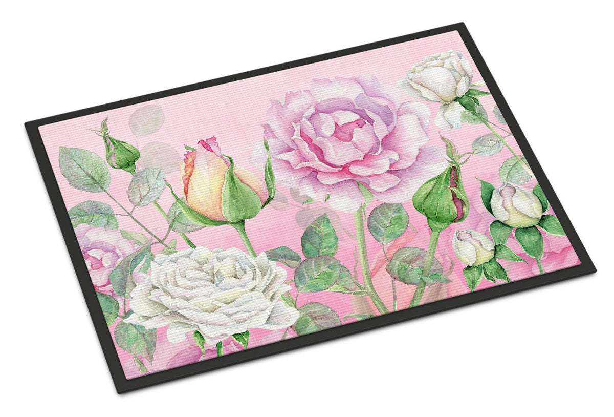 Rose Garden Indoor or Outdoor Mat 24x36 BB7447JMAT by Caroline&#39;s Treasures