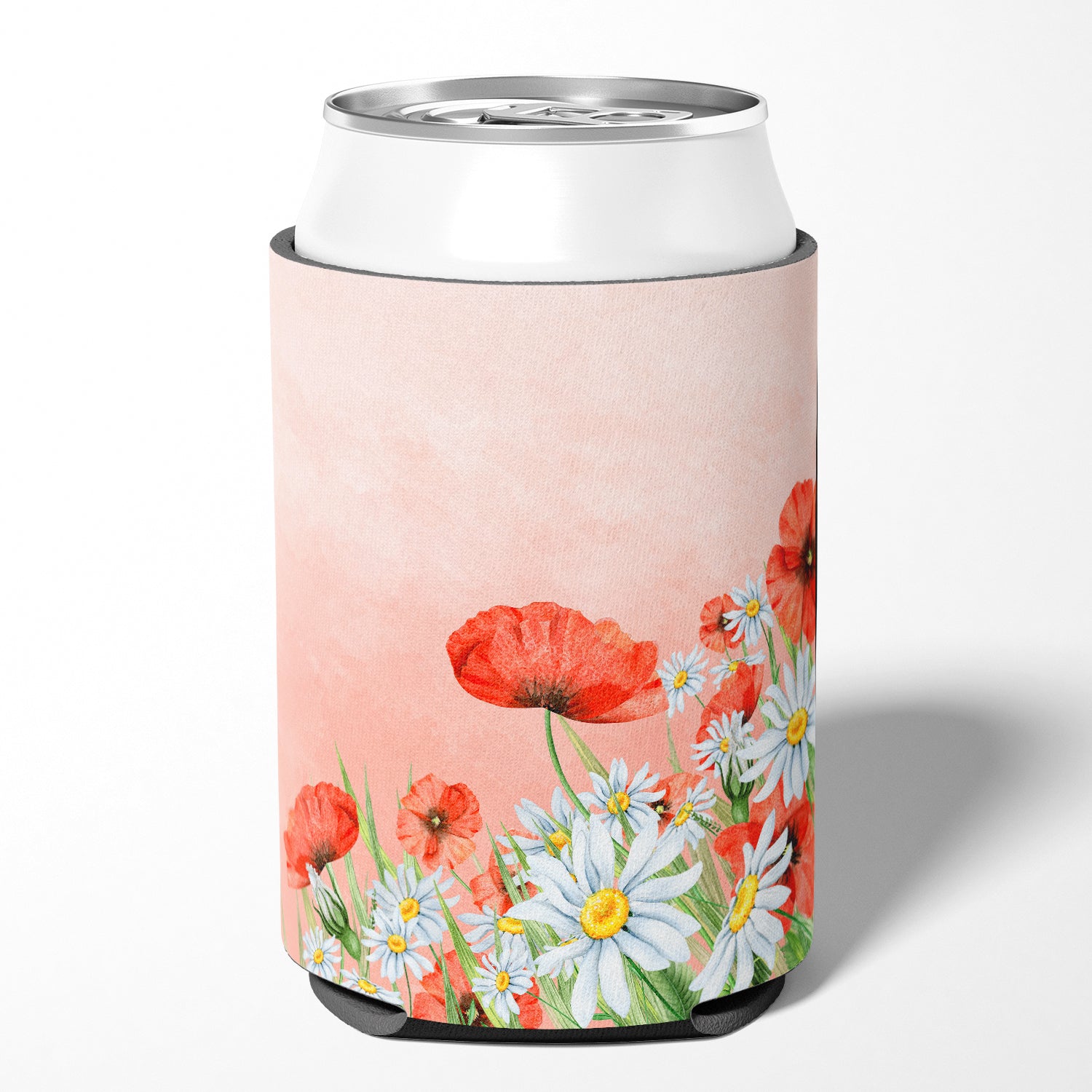 Poppies and Chamomiles Can or Bottle Hugger BB7448CC