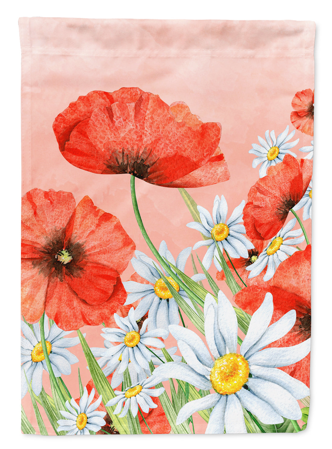 Poppies and Chamomiles Flag Garden Size BB7448GF