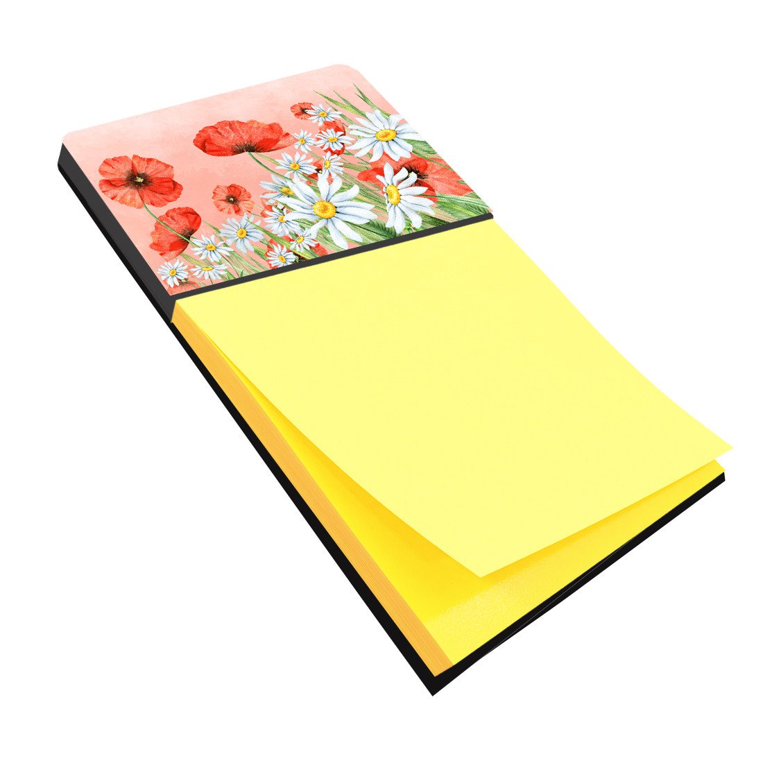 Poppies and Chamomiles Sticky Note Holder BB7448SN by Caroline&#39;s Treasures