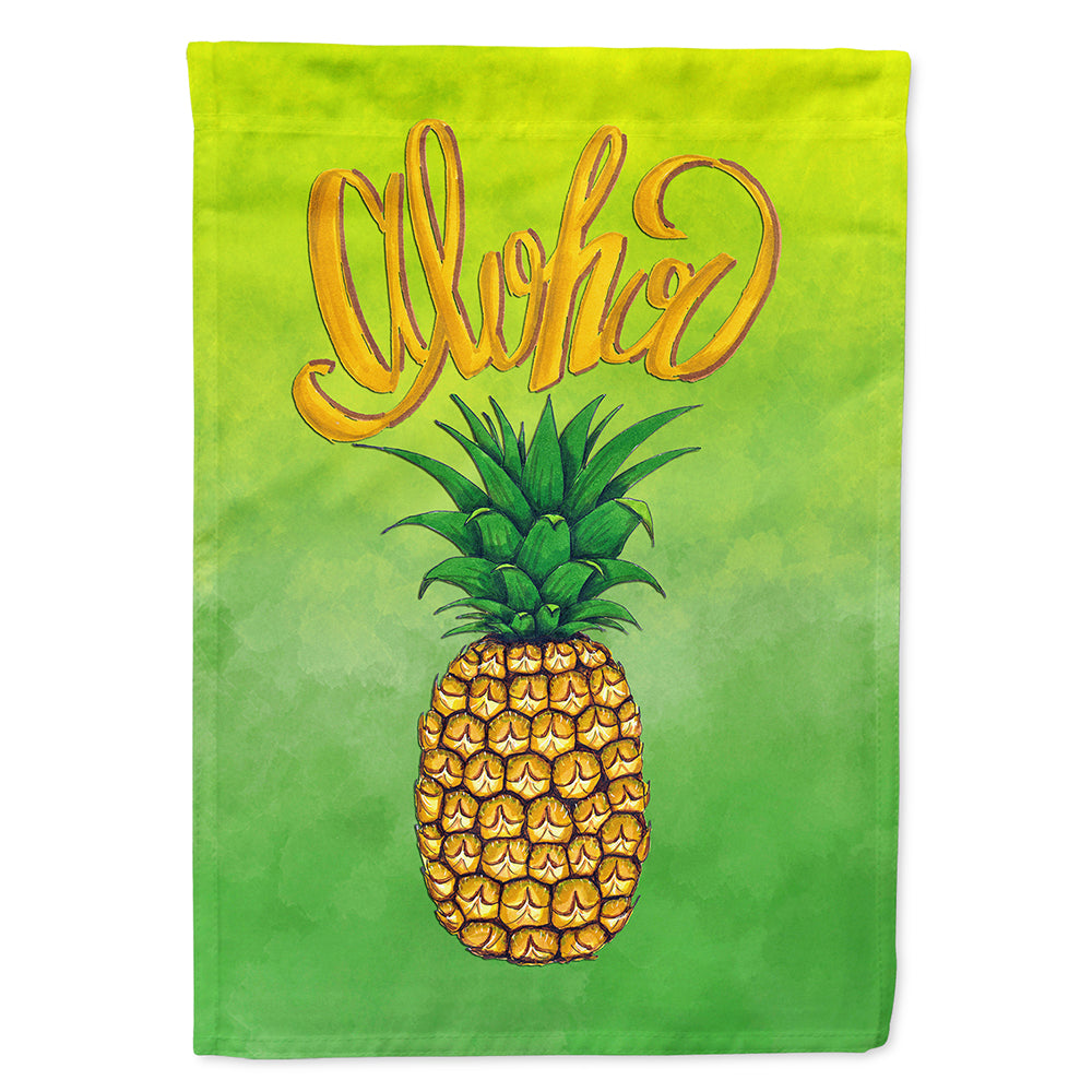 Aloha Pineapple Welcome Flag Canvas House Size BB7451CHF