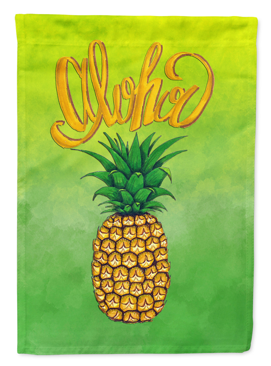 Aloha Pineapple Welcome Flag Garden Size BB7451GF