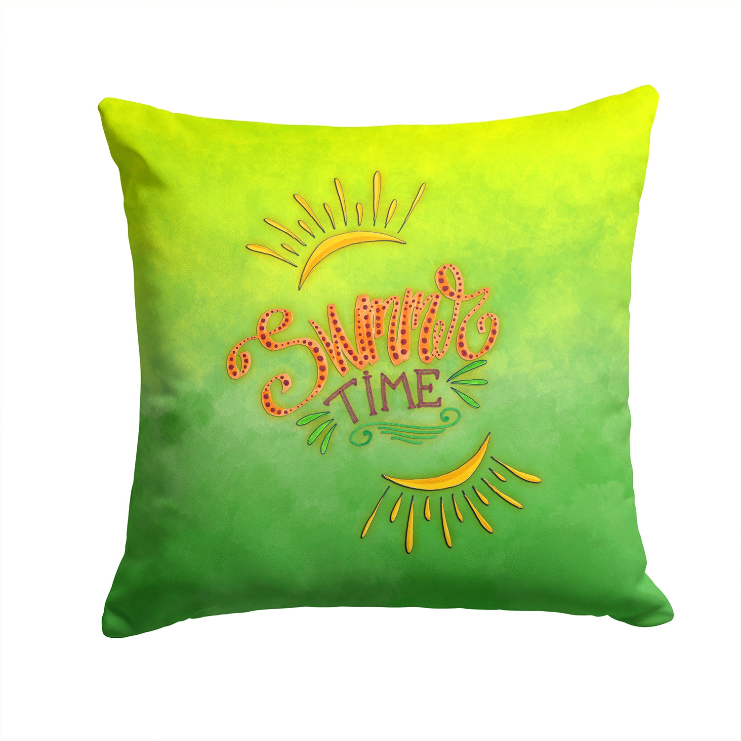 Summer Time Fabric Decorative Pillow BB7453PW1414 - the-store.com
