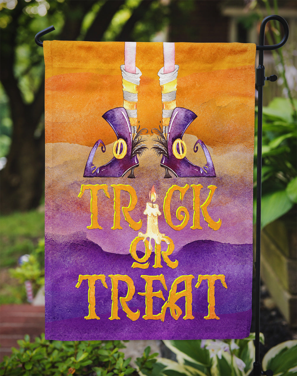 Halloween Trick Witches Feet Flag Garden Size BB7460GF  the-store.com.