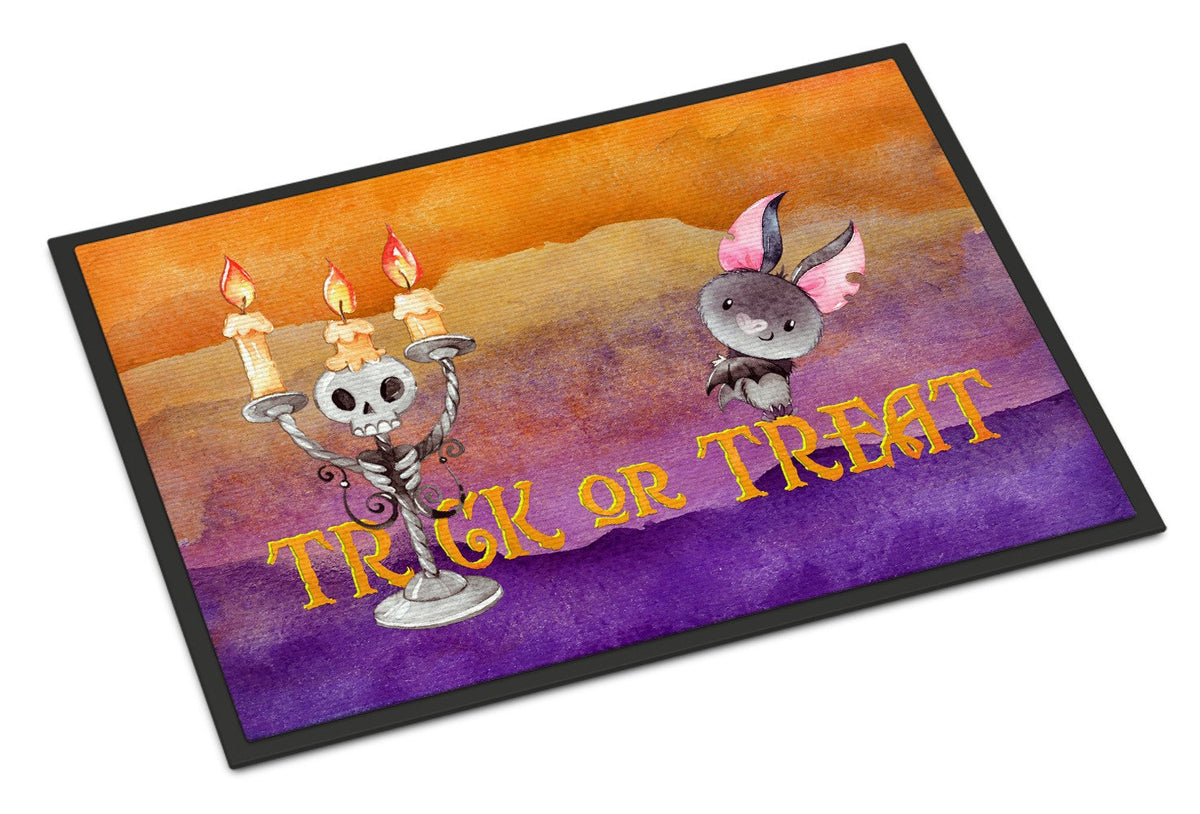 Halloween Trick or Treat Indoor or Outdoor Mat 24x36 BB7461JMAT by Caroline&#39;s Treasures