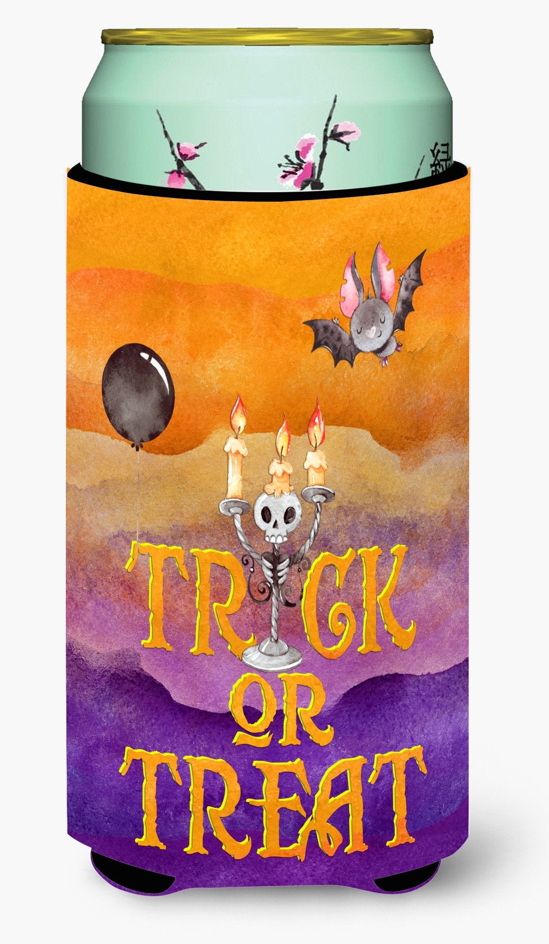 Halloween Trick or Treat Tall Boy Beverage Insulator Hugger BB7461TBC by Caroline's Treasures