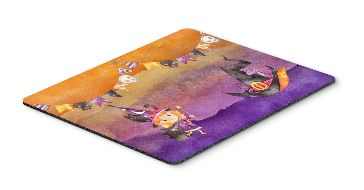 Halloween Little Witch Party Mouse Pad, Hot Pad or Trivet BB7462MP by Caroline&#39;s Treasures