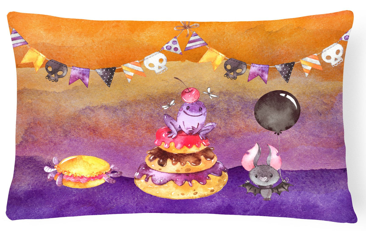 Halloween Sweets Party Canvas Fabric Decorative Pillow BB7463PW1216 by Caroline&#39;s Treasures