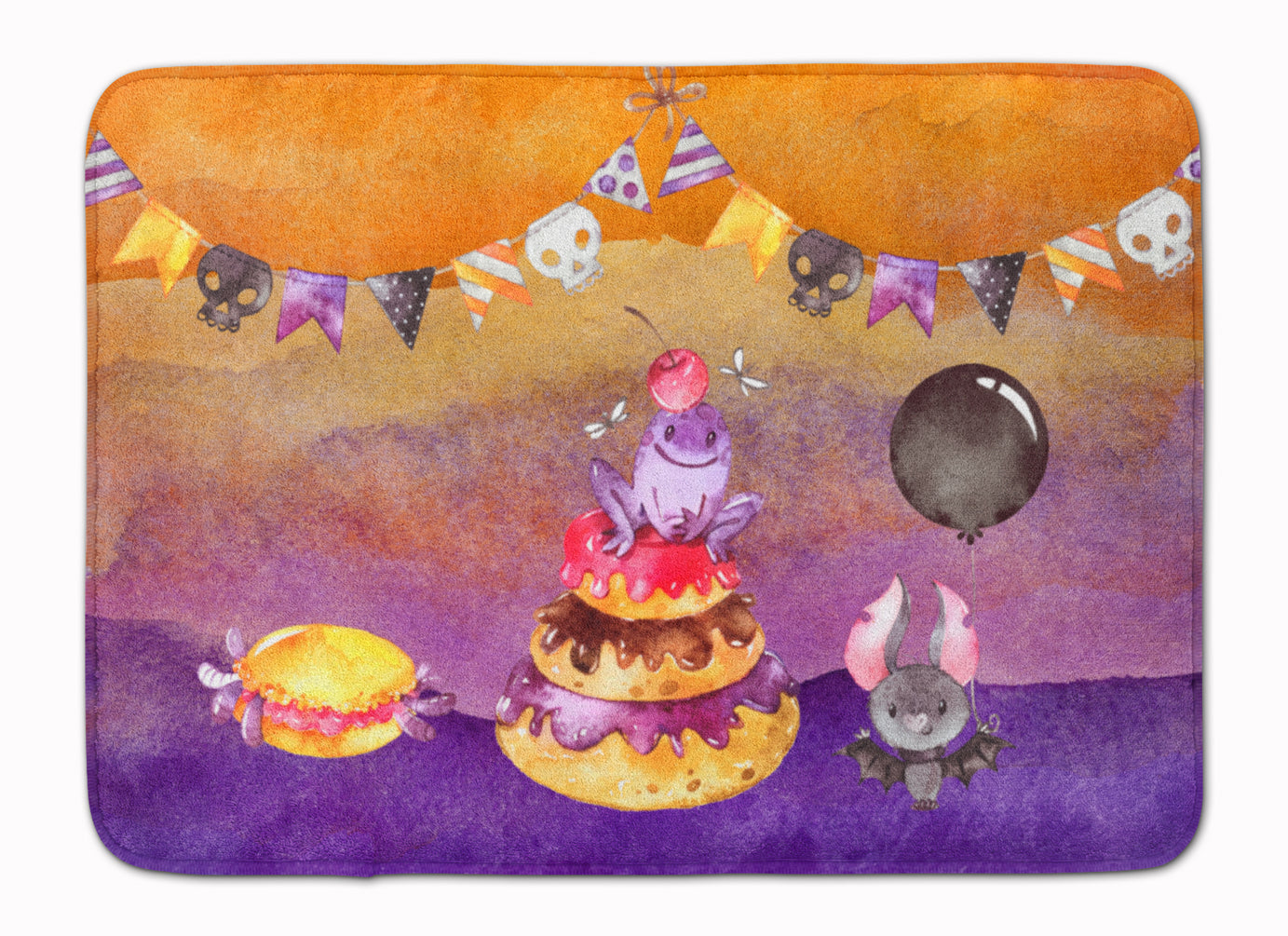 Halloween Sweets Party Machine Washable Memory Foam Mat BB7463RUG - the-store.com