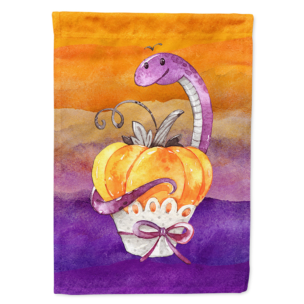 Halloween Pumpkin Snake Flag Canvas House Size BB7465CHF  the-store.com.