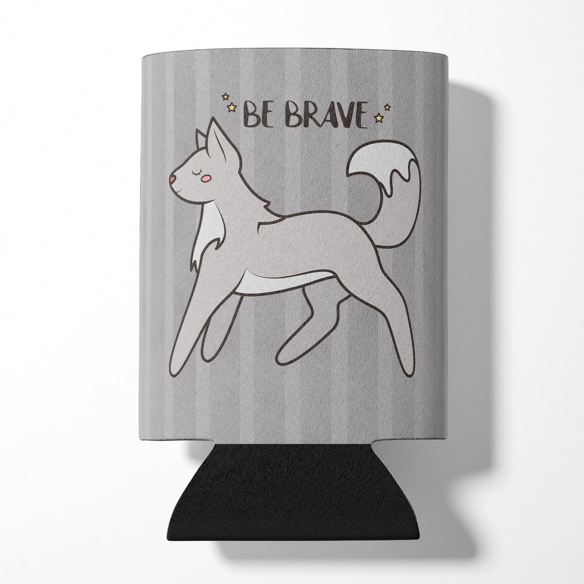 Nursery Be Brave Wolf Can or Bottle Hugger BB7472CC