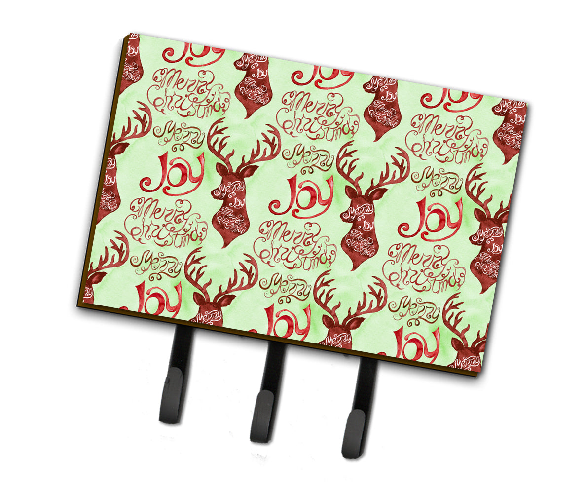 Merry Christmas Joy Reindeer Leash or Key Holder BB7488TH68