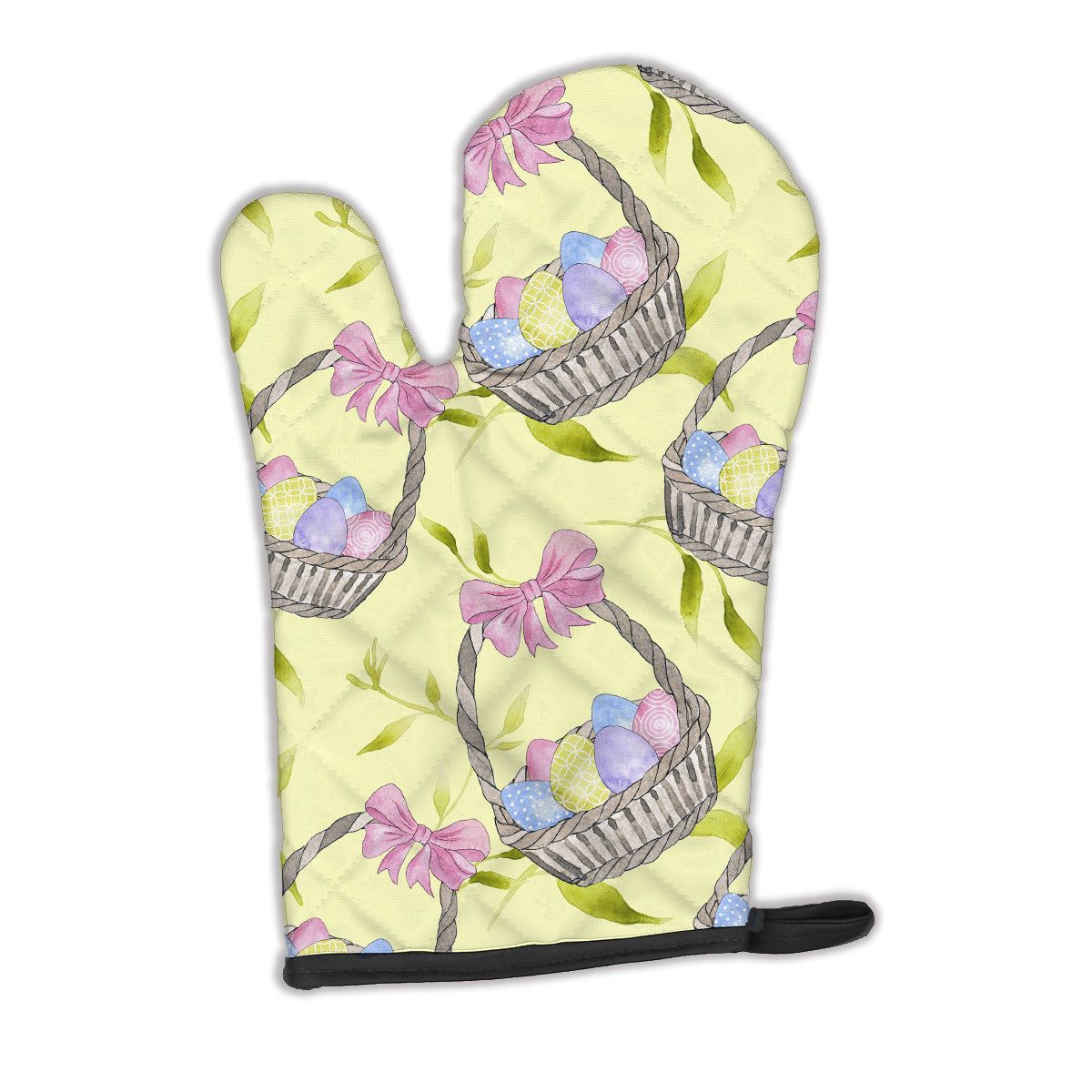 Easter Basket and Eggs Oven Mitt BB7490OVMT  the-store.com.