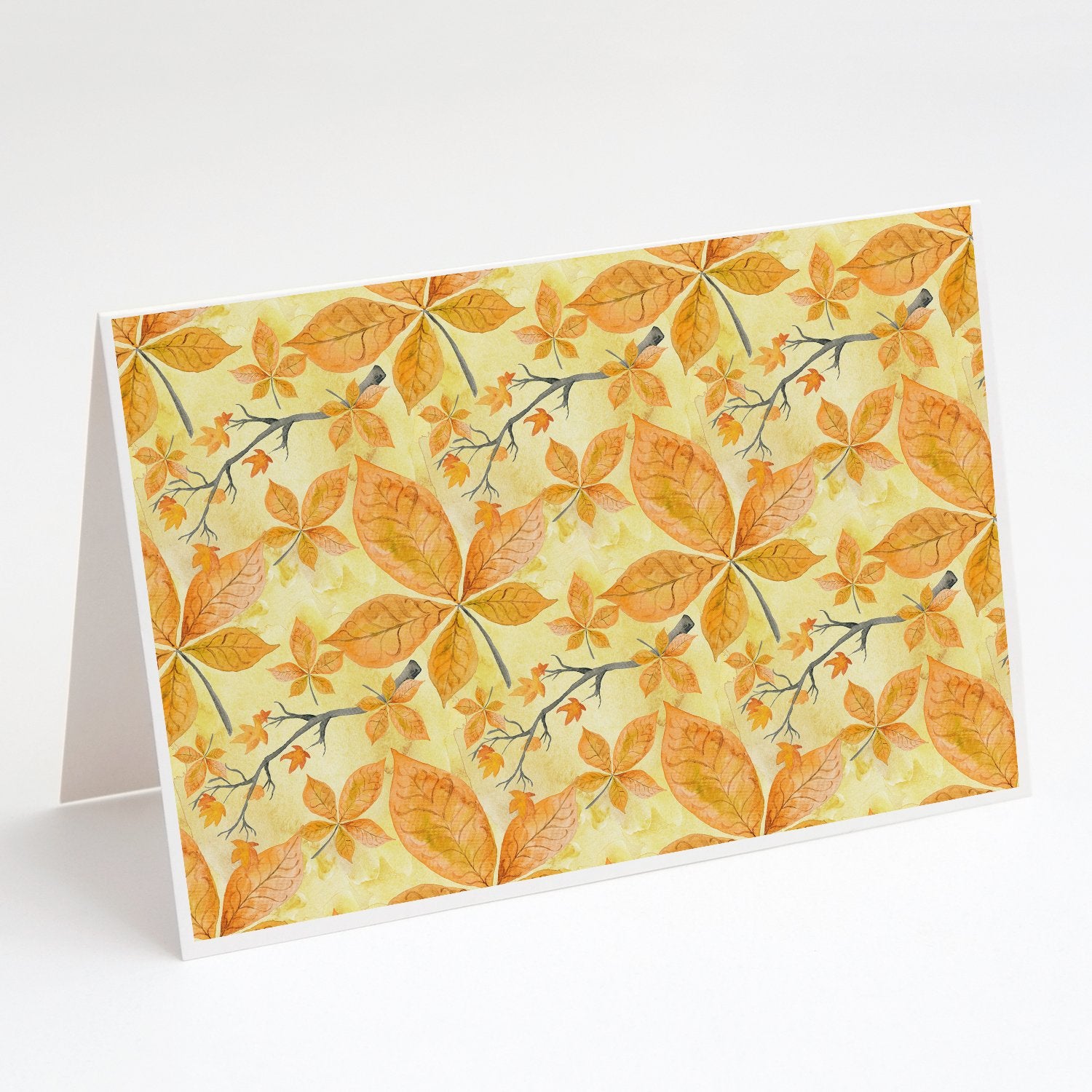 Buy this Fall Leaves and Branches Greeting Cards and Envelopes Pack of 8