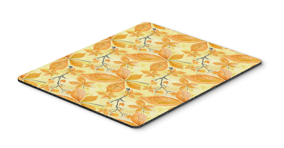 Fall Leaves and Branches Mouse Pad, Hot Pad or Trivet BB7495MP by Caroline&#39;s Treasures