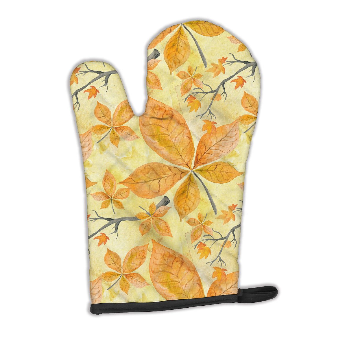 Fall Leaves and Branches Oven Mitt BB7495OVMT  the-store.com.