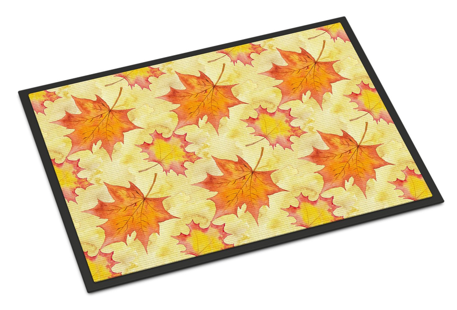 Fall Leaves Scattered Indoor or Outdoor Mat 24x36 BB7496JMAT by Caroline's Treasures