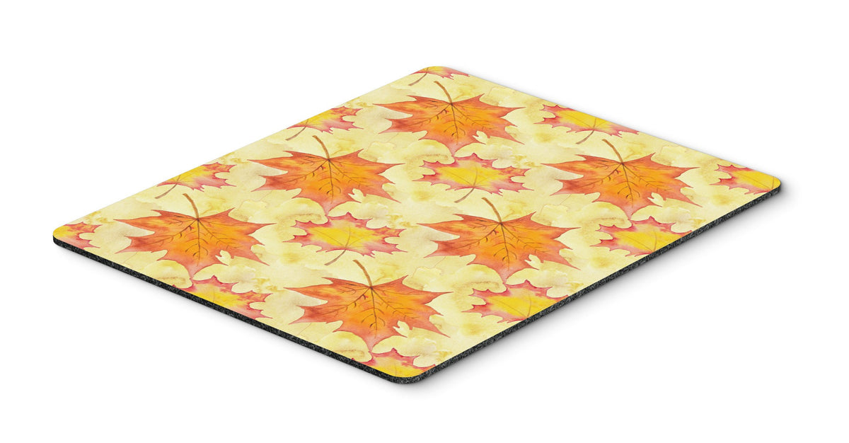Fall Leaves Scattered Mouse Pad, Hot Pad or Trivet BB7496MP by Caroline&#39;s Treasures