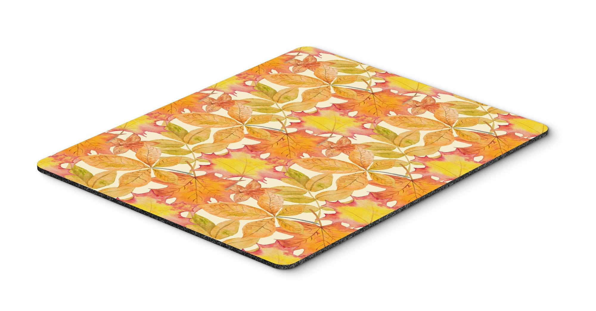 Fall Leaves Watercolor Mouse Pad, Hot Pad or Trivet BB7497MP by Caroline's Treasures