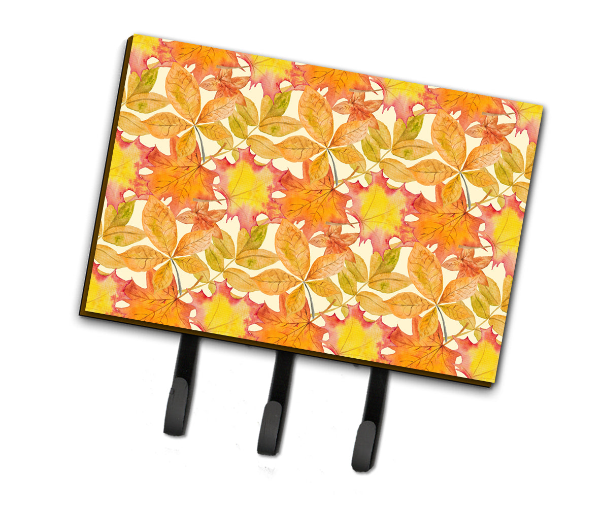 Fall Leaves Watercolor Leash or Key Holder BB7497TH68  the-store.com.