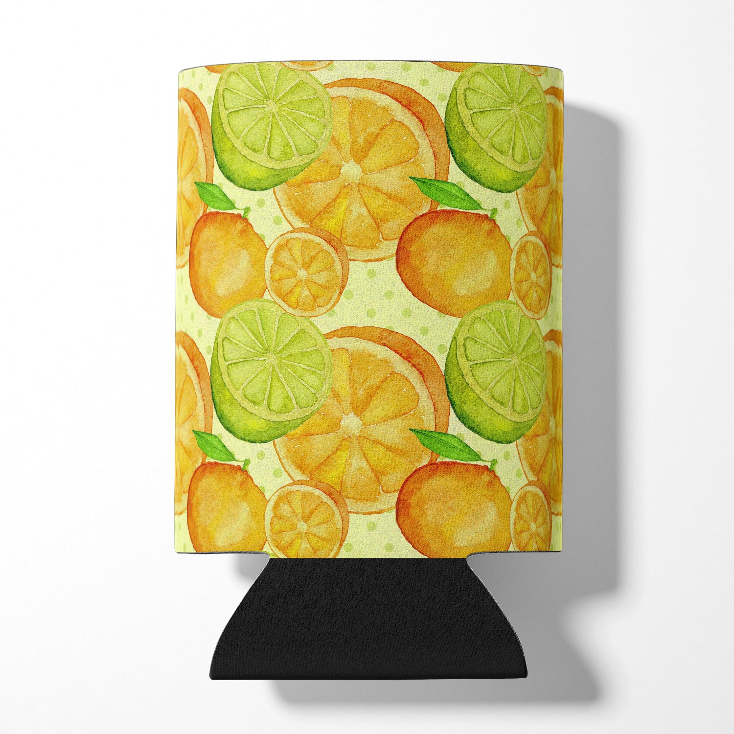 Watercolor Limes and Oranges Citrus Can or Bottle Hugger BB7517CC
