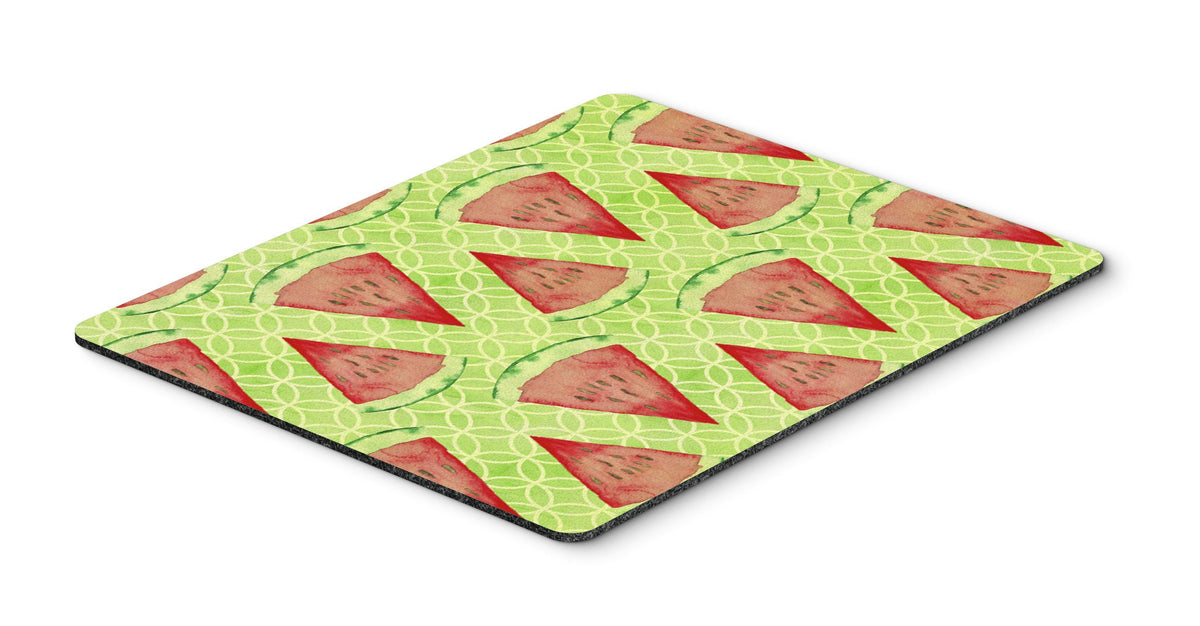 Watercolor Watermelon Mouse Pad, Hot Pad or Trivet BB7518MP by Caroline&#39;s Treasures