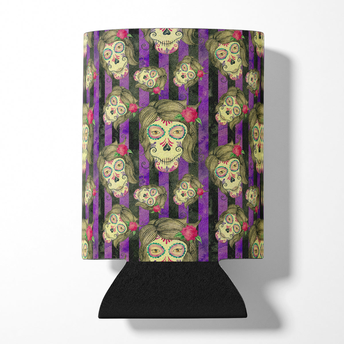 Watecolor Day of the Dead Halloween Can or Bottle Hugger BB7519CC  the-store.com.
