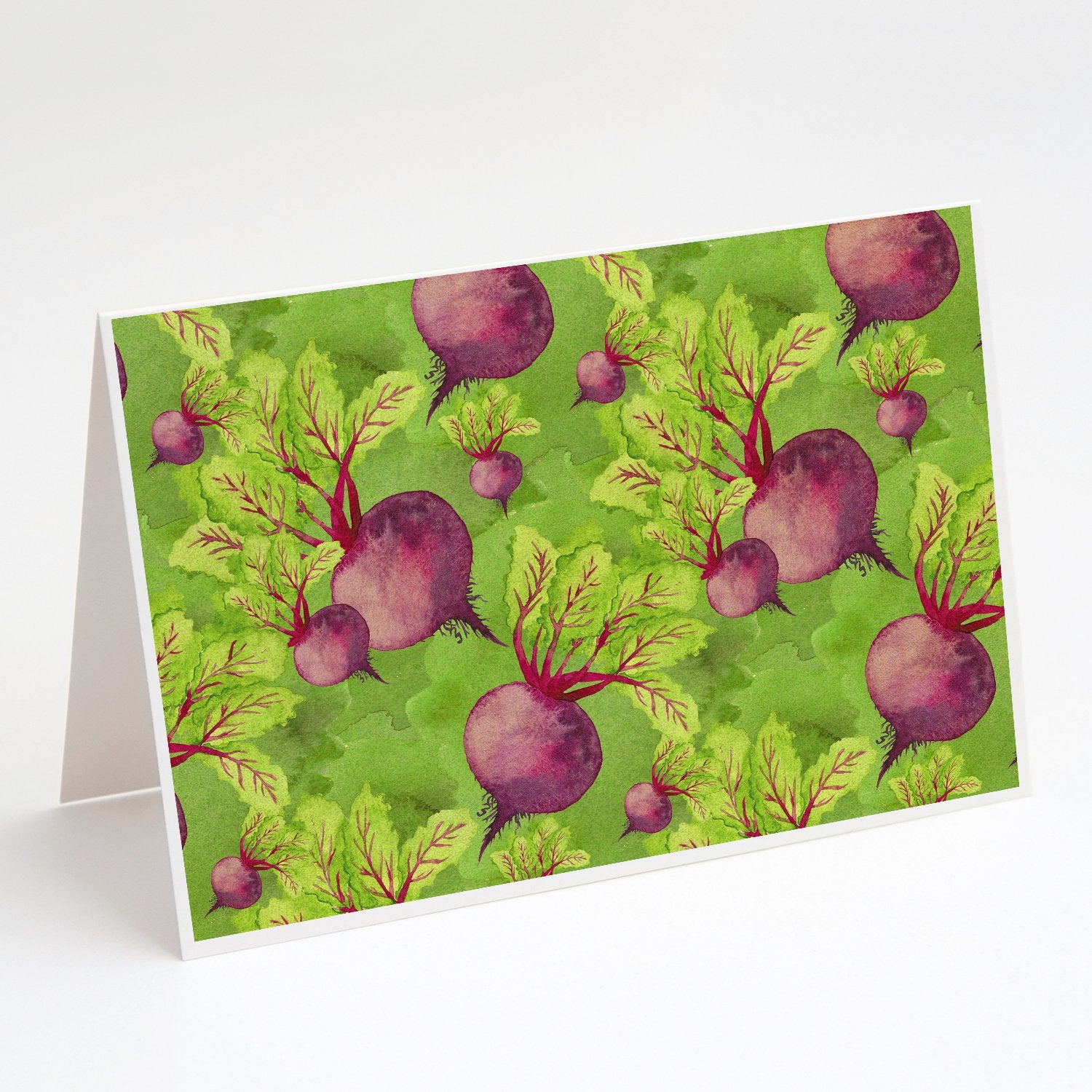 Buy this Watercolor Raddishes Greeting Cards and Envelopes Pack of 8