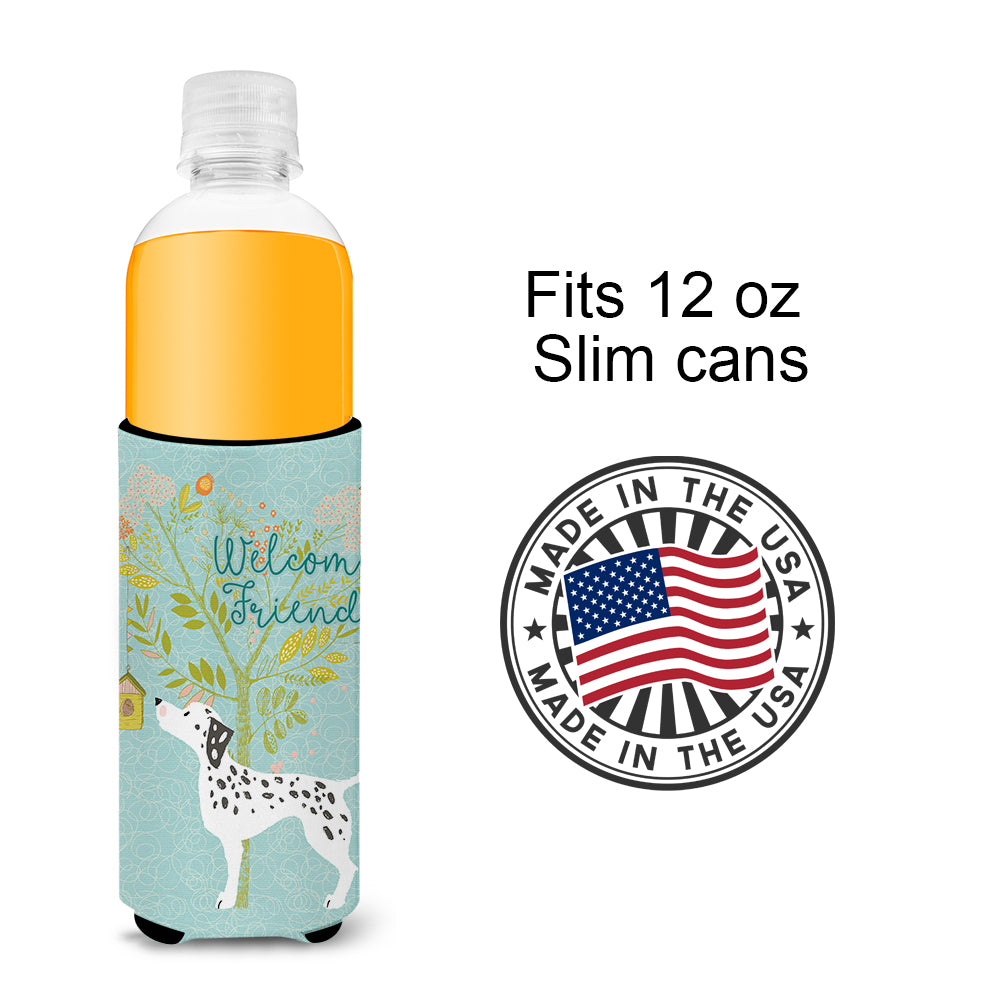 Welcome Friends Dalmatian  Ultra Hugger for slim cans BB7585MUK  the-store.com.