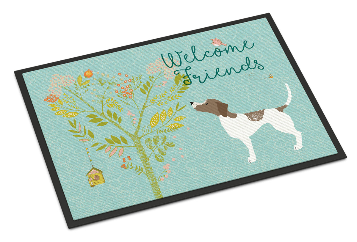 Welcome Friends Pointer Indoor or Outdoor Mat 18x27 BB7598MAT - the-store.com