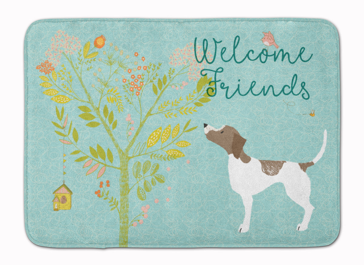 Welcome Friends Pointer Machine Washable Memory Foam Mat BB7598RUG - the-store.com