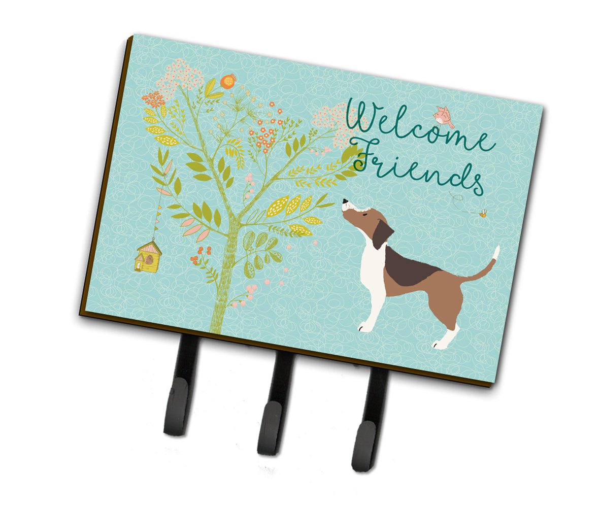 Welcome Friends Beagle Leash or Key Holder BB7601TH68