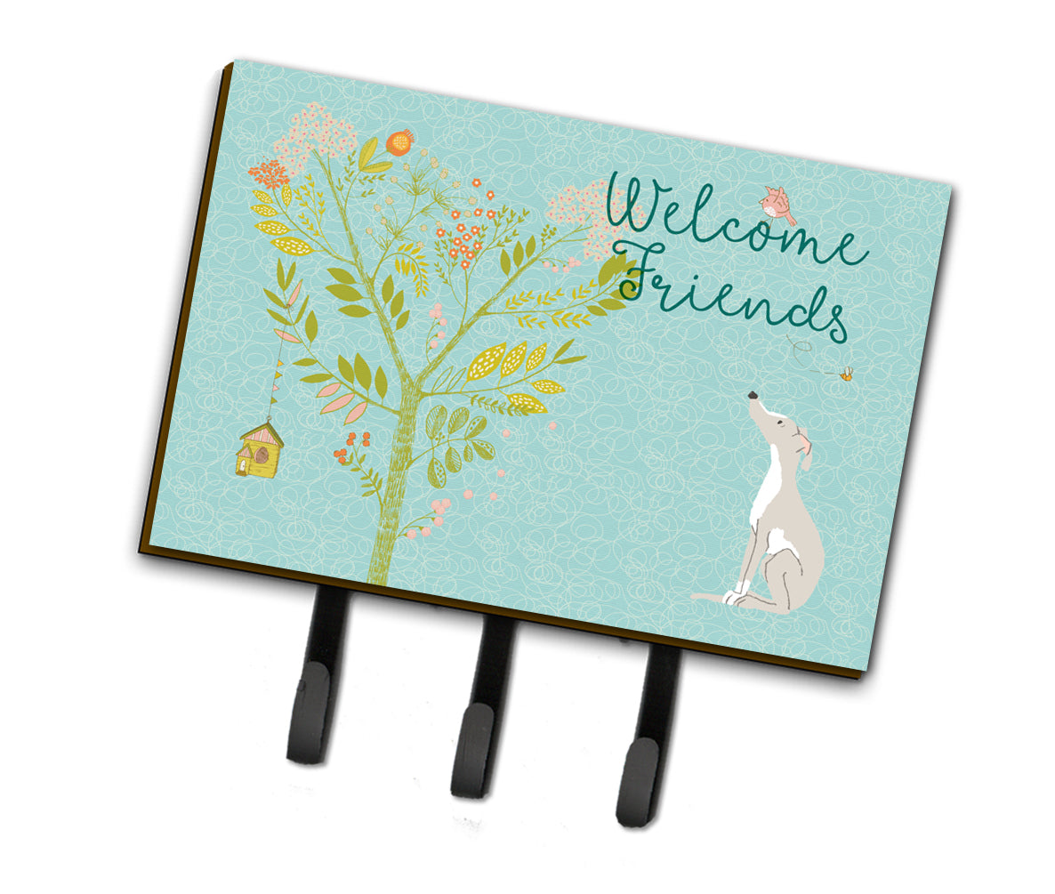 Welcome Friends Italian Greyhound Leash or Key Holder BB7636TH68  the-store.com.