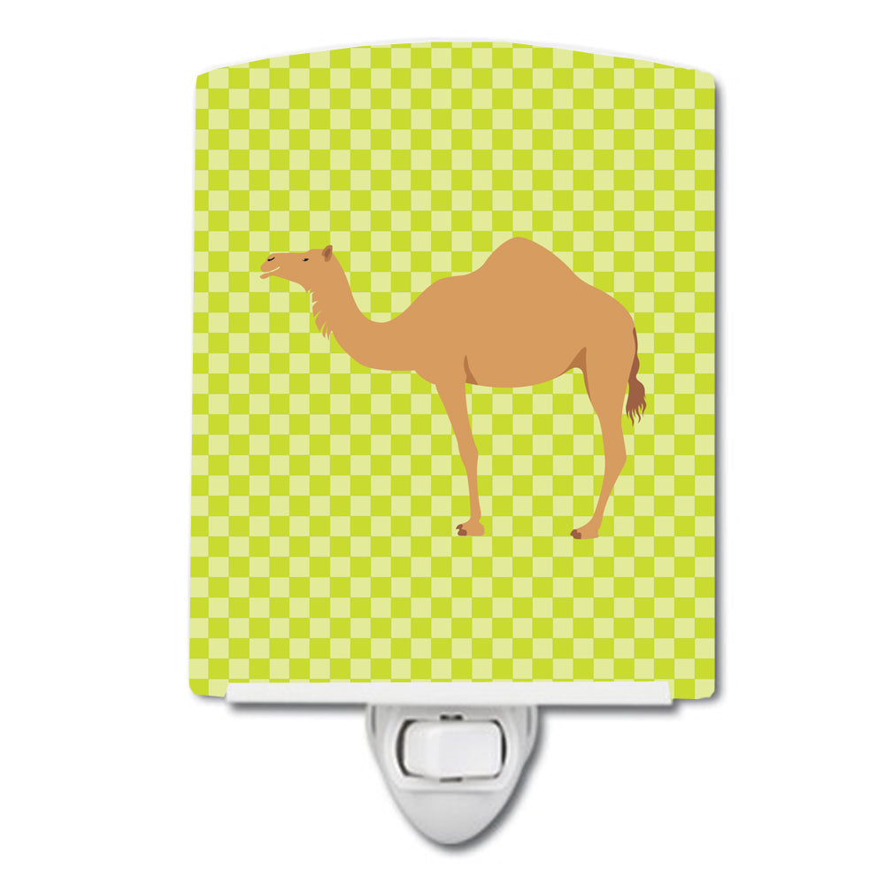 Arabian Camel Dromedary Green Ceramic Night Light BB7643CNL - the-store.com