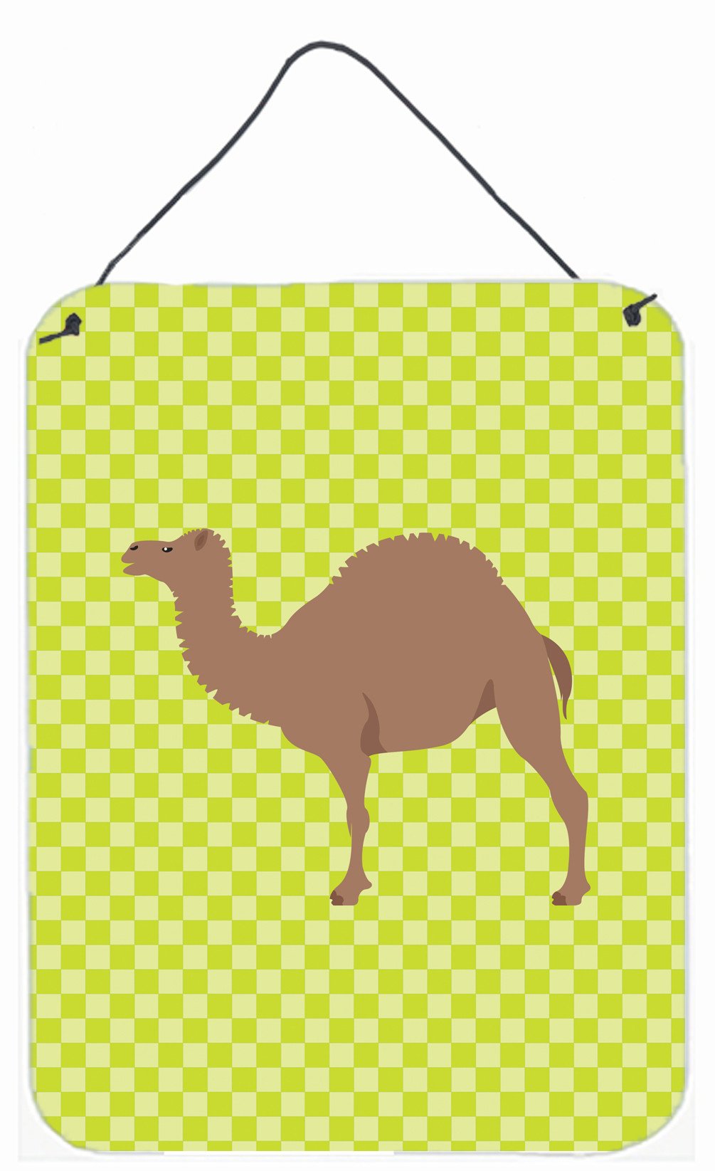 F1 Hybrid Camel Green Wall or Door Hanging Prints BB7645DS1216 by Caroline&#39;s Treasures