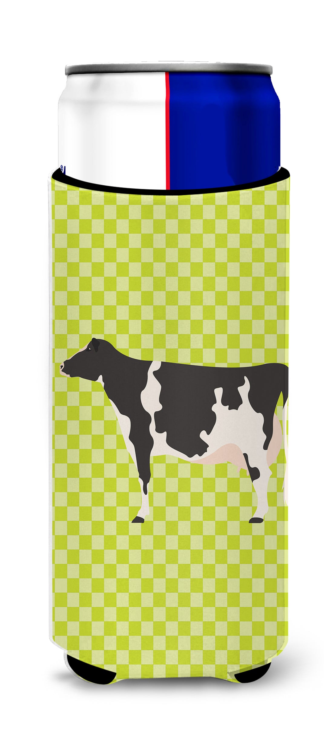 Holstein Cow Green  Ultra Hugger for slim cans