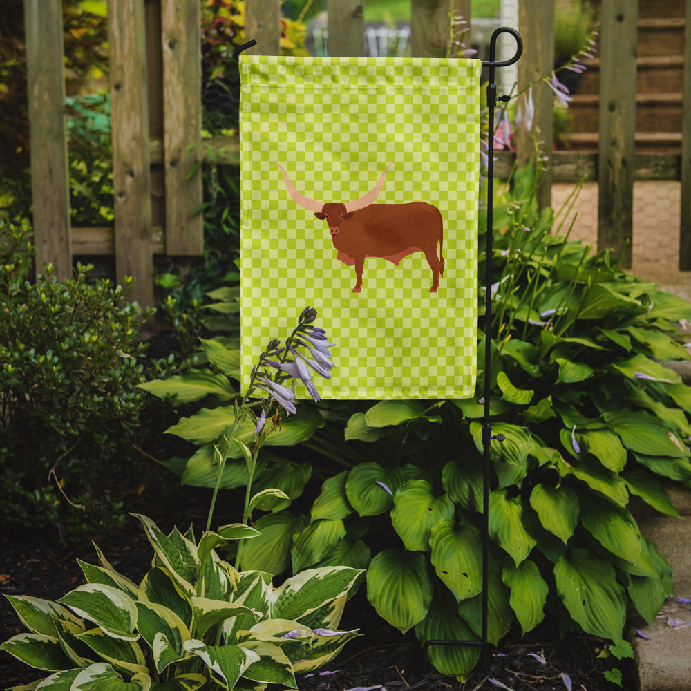 Ankole-Watusu Cow Green Flag Garden Size