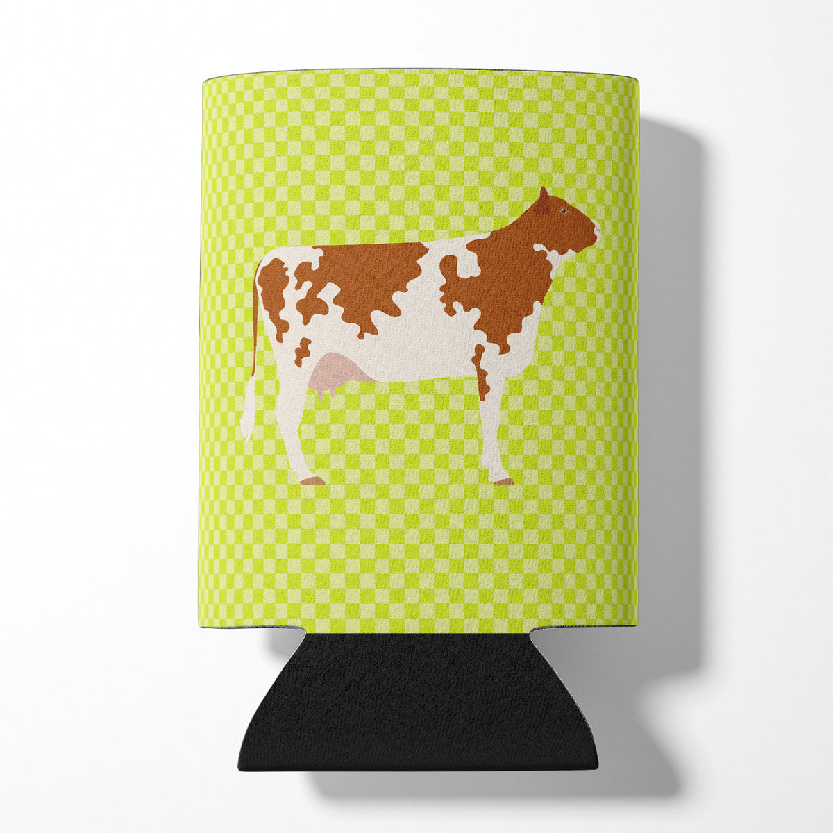 Ayrshire Cow Green Can or Bottle Hugger BB7653CC